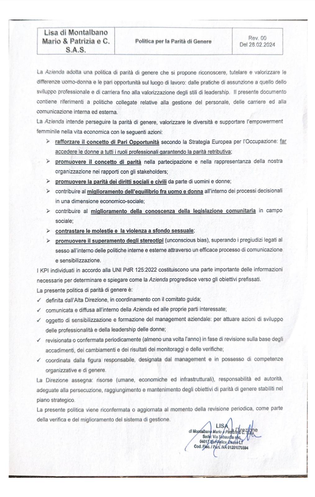 Certificazione